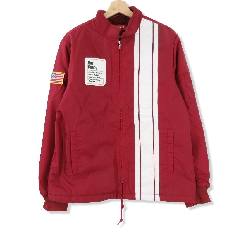 Supreme シュプリーム ワークジャケット 17AW Pit Crew Jacket ピットクルー 裏ボア ワッペン バーガンディ M メンズ  中古 71000478 :71000478:クラシック - 通販 - Yahoo!ショッピング