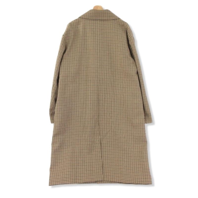 FACTOTUM ファクトタム オーバーチェックステンカラーコート STUDIOUS 
