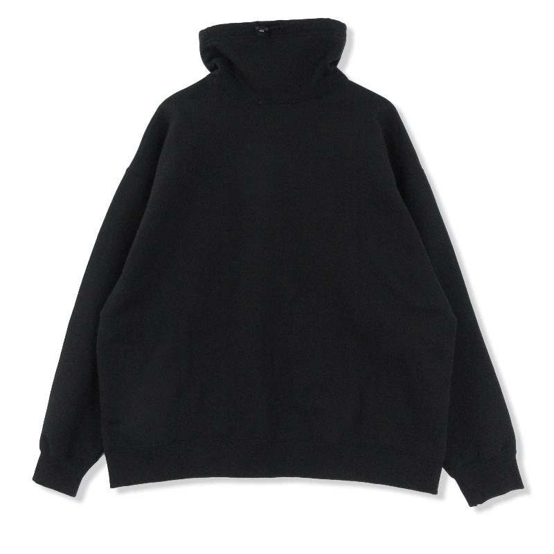 COOTIE / Wool High Neck Sweater -Gray-