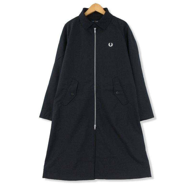 FRED PERRY 未使用 フレッドペリー Ribbed Collar Over Coat F2642 
