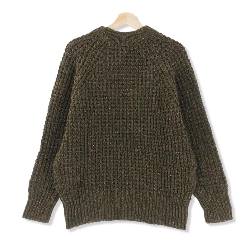 未使用 45R フォーティファイブアール モックネックニット