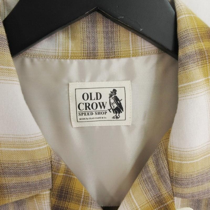 未使用 OLD CROW オールドクロウ Rodder Check L/S Shirts OC-20