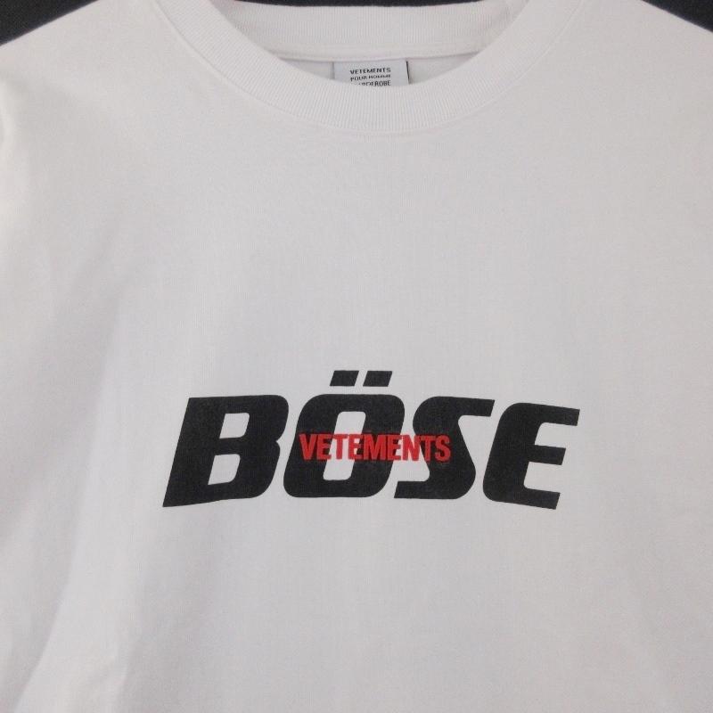VETEMENTS ヴェトモン 半袖Tシャツ BOSE SS20TR382 プリント VETEMENTS ヴェトモン 半袖Tシャツ BOSE SS20TR382 プリント