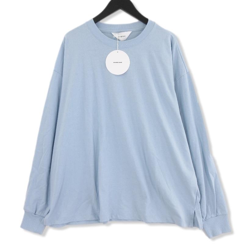 未使用 wonderland ワンダーランド long sleeve t-shirts 長袖Tシャツ 