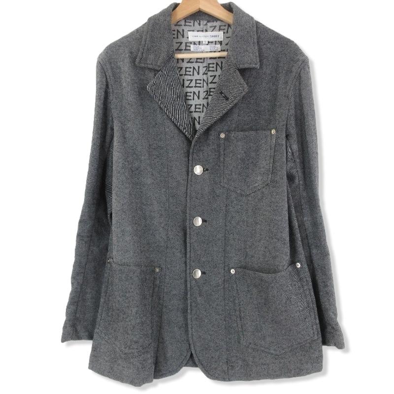 COMME des GARCONS SHIRT コムデギャルソンシャツ Nylon Wool Jacket