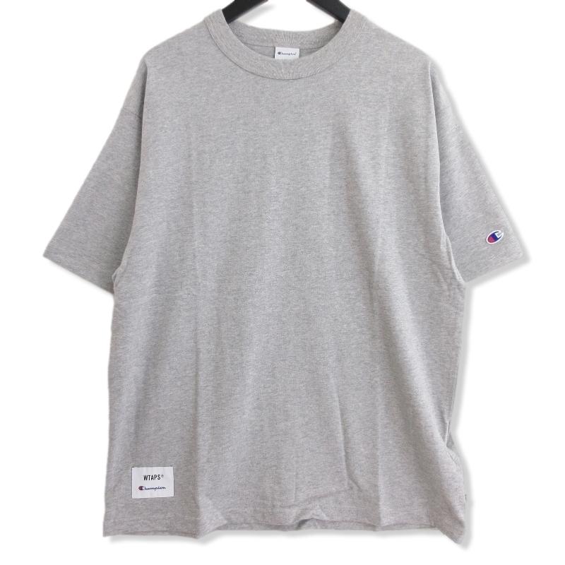WTAPS 未使用 × Champion ダブルタップス 半袖Tシャツ ACADEMY 