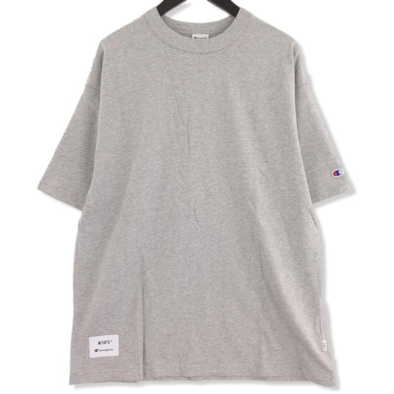 WTAPS 未使用 × Champion ダブルタップス 半袖Tシャツ ACADEMY 