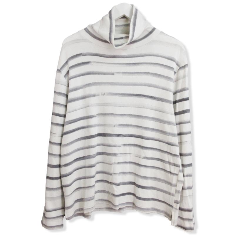 Porter Classic ポータークラシック ARTIST BORDER TURTLENECK T-SHIRT 