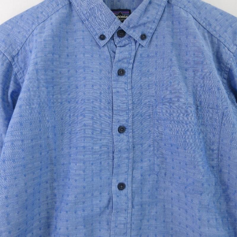 patagonia Patagonia パタゴニア 長袖ワークシャツ 53791 総柄 L/S 
