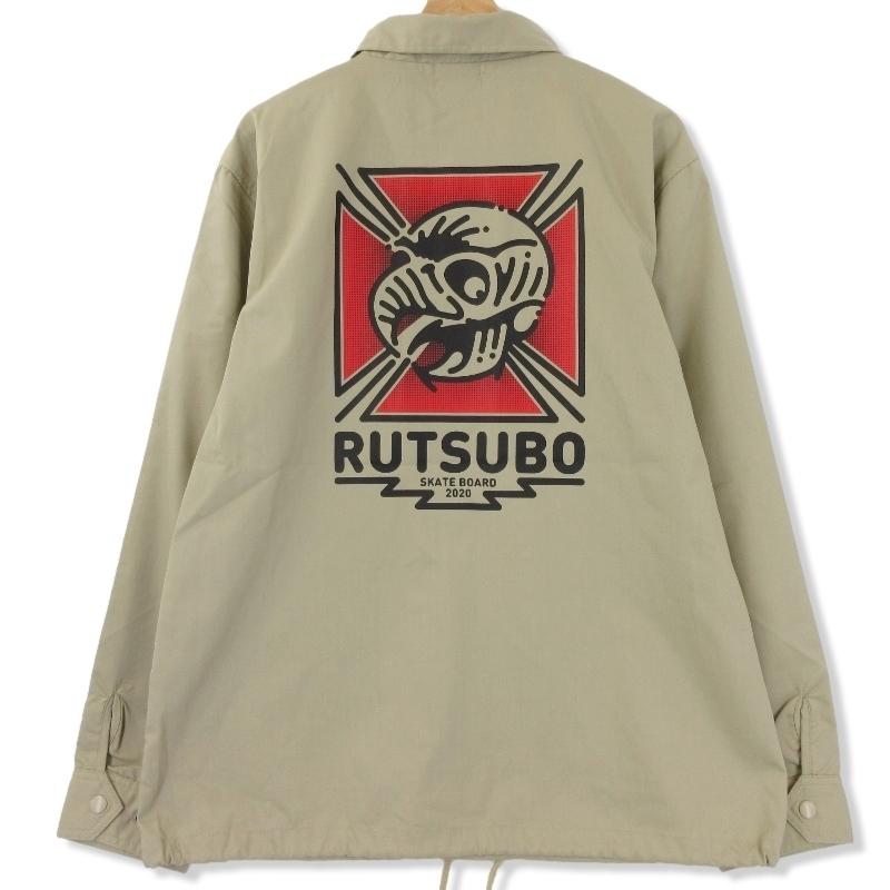 未使用 RUTSUBO × ALLRAID 坩堝 コーチジャケット R20FW-ALLRAID