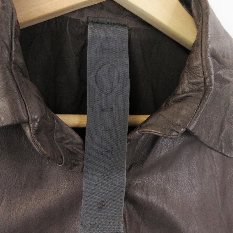 ⬛︎SALE⬛︎ C DIEM カルペディエム ウォッシャブル レザーシャツ 焦げ茶 C DIEM カルペディエム ウォッシャブル レザーシャツ 黒 - メルカリ