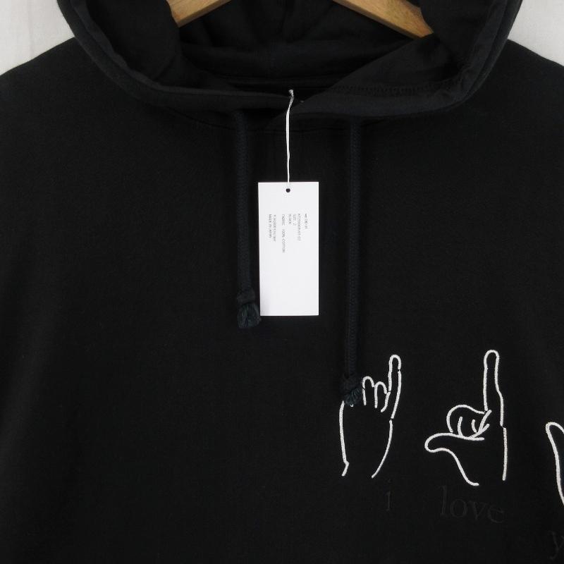 良品 kudos クードス プルオーバーパーカー I LOVE YOU HOODIE  