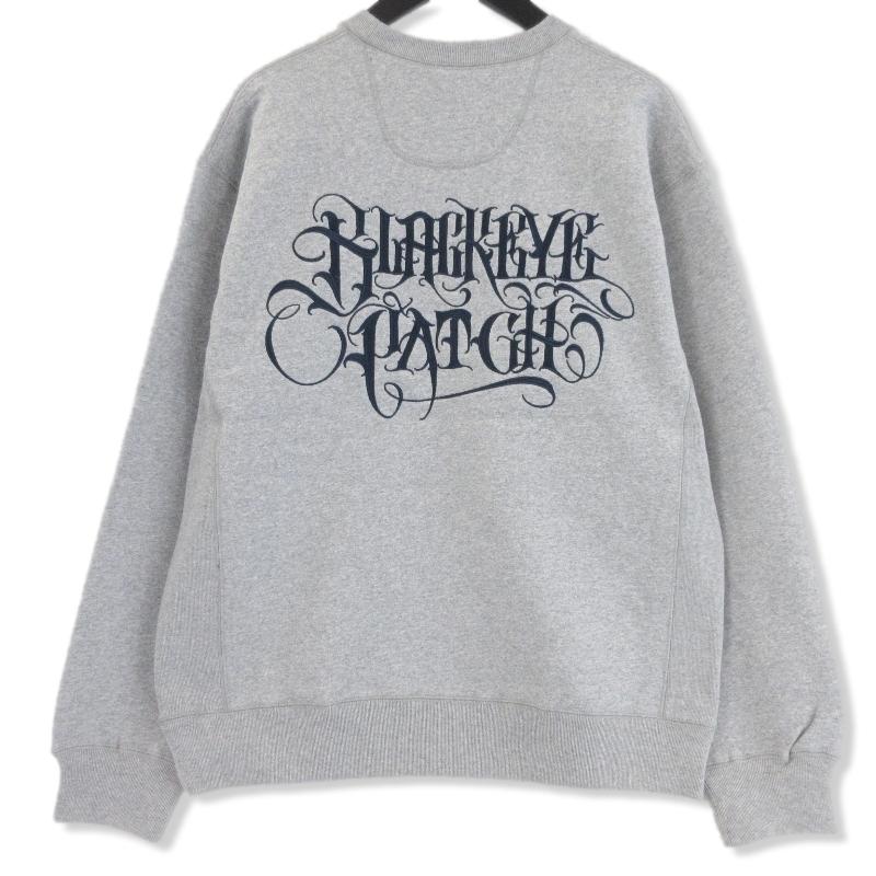 未使用 BLACK EYE PATCH ブラックアイパッチ AGH CREW SWEAT