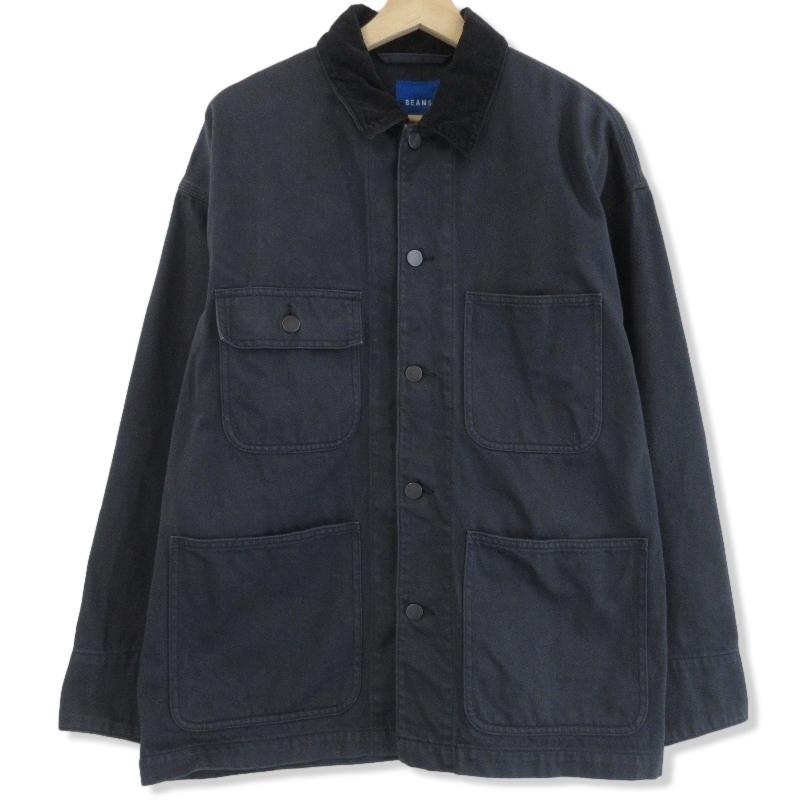 BEAMS　ビームス　デニム　カバーオール　ジャケット BEAMS（ビームス）デニム ルーズ カバーオール（ブルゾン