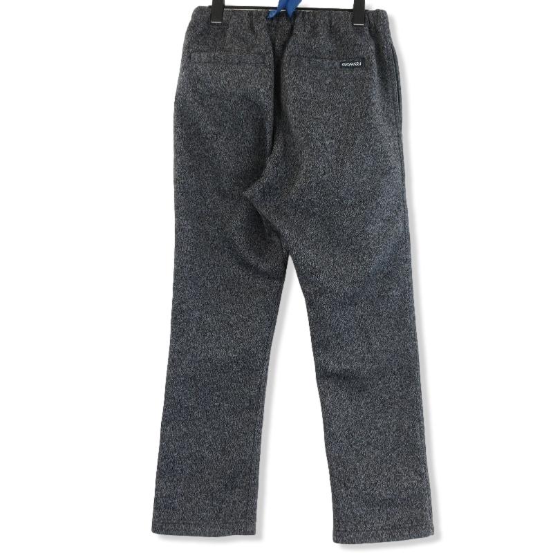 グラミチ　BEAMS別注　ニットフリースパンツ　チャコールグレー　Lサイズ　新品 BEAMS（ビームス）【別注】Gramicci / ニットフリース パンツ