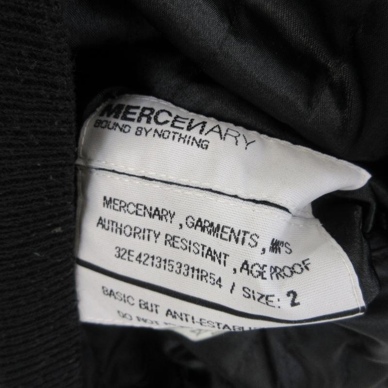 MERCENARY マーセナリー スカジャン ABZ04 リバーシブル スカル 鳥 