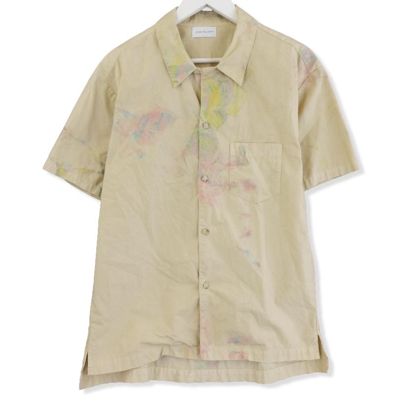 JOHN ELLIOTT ジョネリオット 半袖シャツ 3120700042 BOWLING SHIRT 