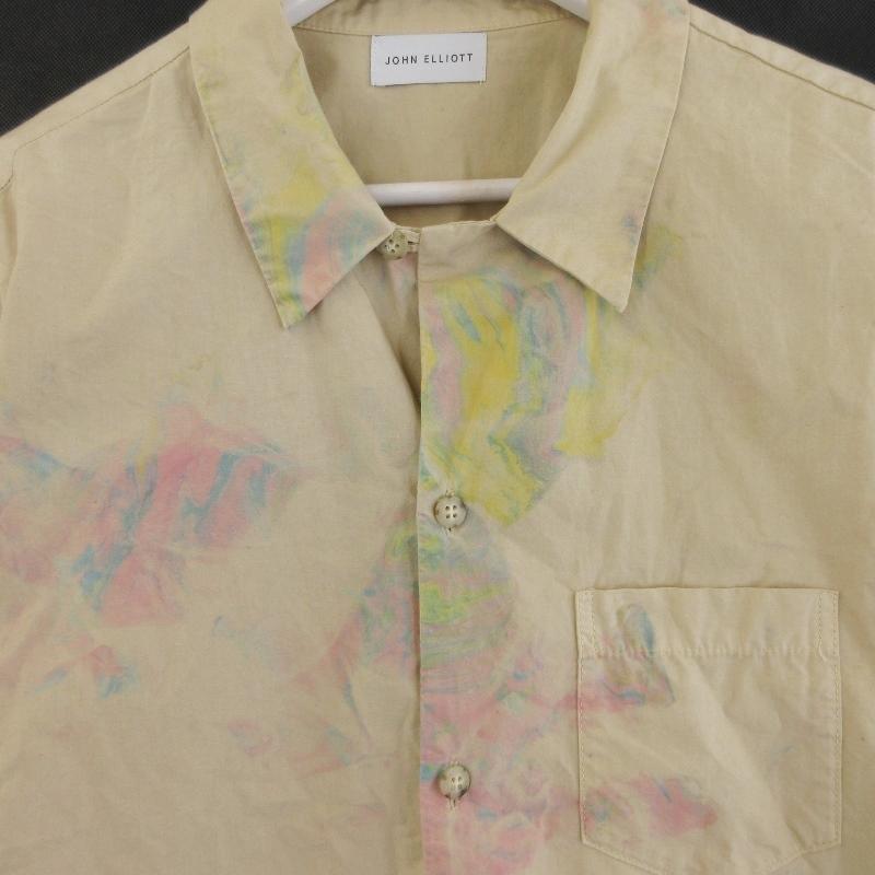 JOHN ELLIOTT ジョネリオット 半袖シャツ 3120700042 BOWLING SHIRT 
