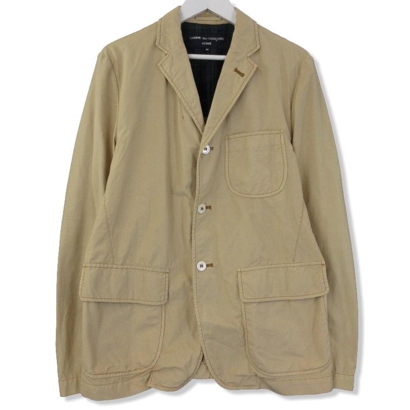 COMME des GARCONS HOMME コムデギャルソンオム テーラードジャケット HK-J014 ベージュ M 71004020 :71004020:クラシック - 通販 - Yahoo!ショッピング COMME des GARCONS HOMME コムデギャルソンオム テーラードジャケット HK-J014 ベージュ M 71004020 :71004020:クラシック - 通販 - Yahoo!ショッピング