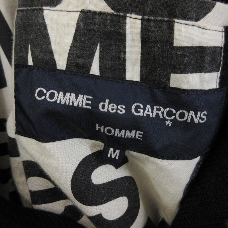 極美品】コムデギャルソン オム ペイントジャケット ブラック