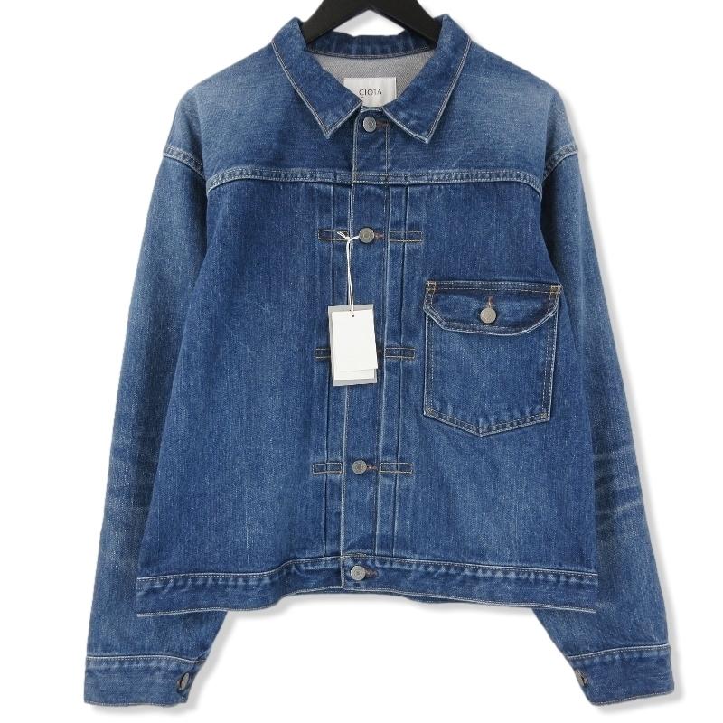 未使用 CIOTA シオタ 本藍 スビンコットン 13.5oz デニムジャケット 