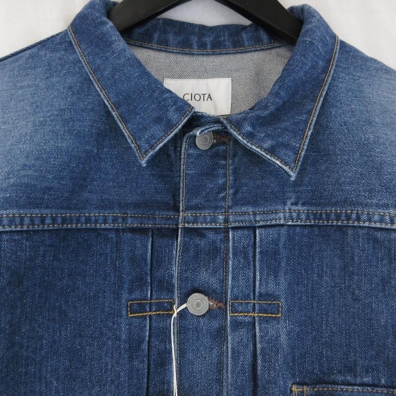 未使用 CIOTA シオタ 本藍 スビンコットン 13.5oz デニムジャケット 