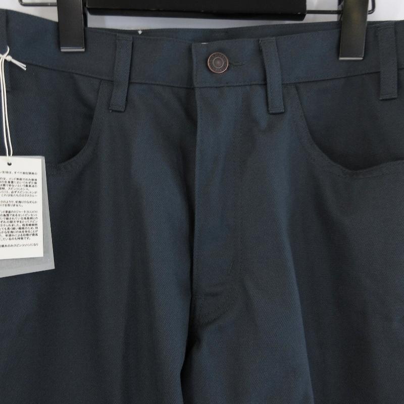 CIOTA スビンコットンポリエステルツイル 5Pパンツ　黒　PTLM-114M CIOTA/シオタ・スビンコットンポリエステルツイルワークパンツ