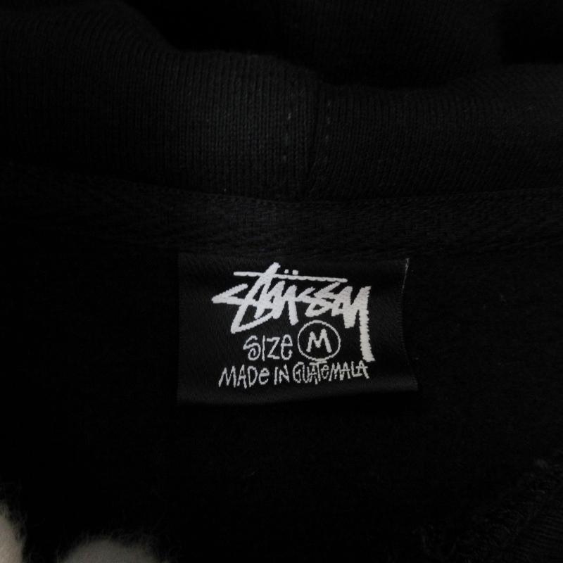 STUSSY ステューシー DSM World Tour Hood 3923615 プルオーバーパーカー ワールドツアー ブラック 黒 M  71004224｜classic｜04