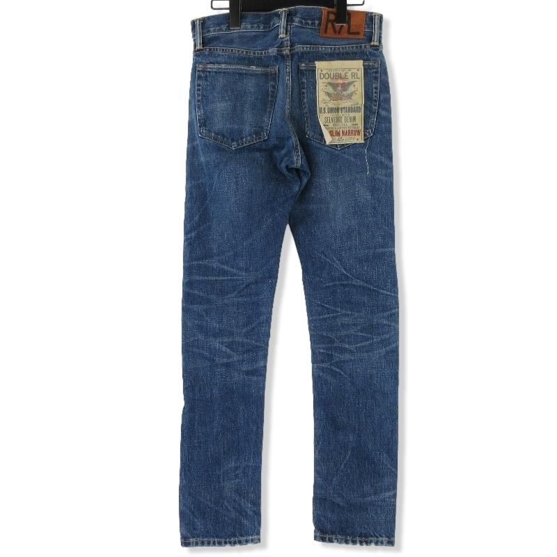 RRL Ralph Lauren 未使用 ダブルアールエル デニムパンツ SLIM RRL Ralph Lauren 未使用 ダブルアールエル デニムパンツ SLIM