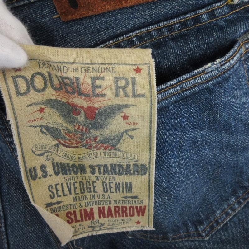 RRL Ralph Lauren 未使用 ダブルアールエル デニムパンツ SLIM RRL Ralph Lauren 未使用 ダブルアールエル デニムパンツ SLIM