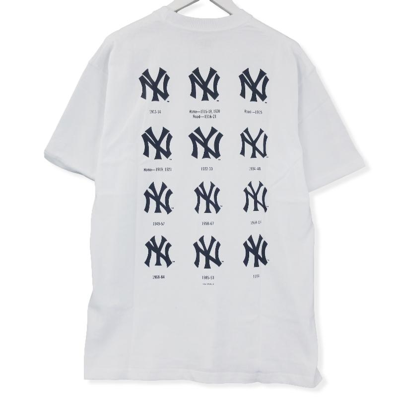トップス BEAMS JAPAN NEW ERA YANKEES LOGO TEE BEAMS JAPAN