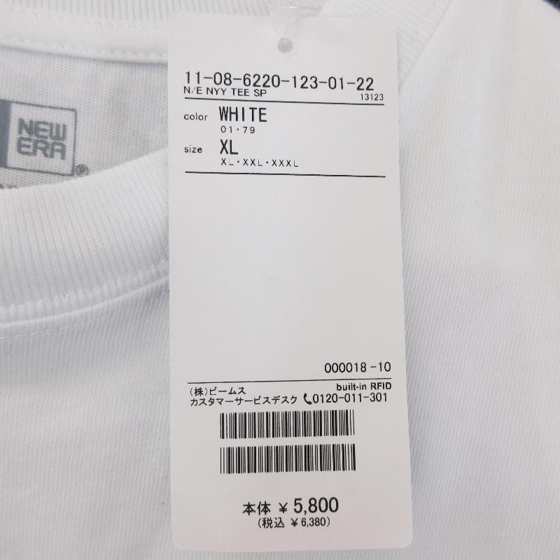 トップス BEAMS JAPAN NEW ERA YANKEES LOGO TEE BEAMS JAPAN NEW ERA YANKEES LOGO TEE