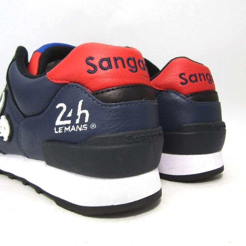 新品 via SANGACIO サンガッチョ にゅ レザー スニーカー 24㎝ 良品 via Sangacio サンガッチョ 24.5cm にゅ?ず Le Mans 24h