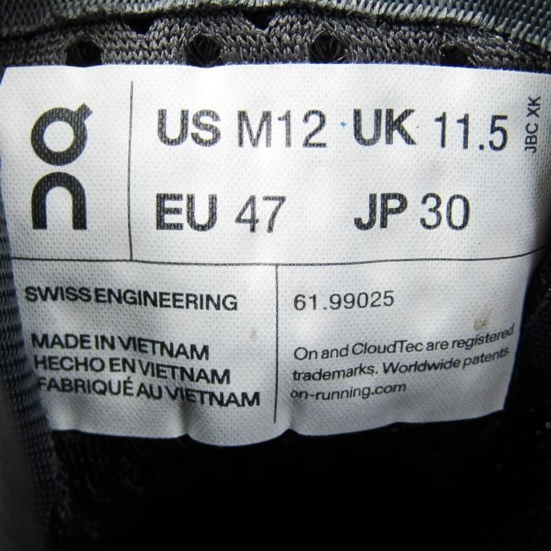 未使用 On オン 30cm CloudMonster 61.99025 クラウドモンスター