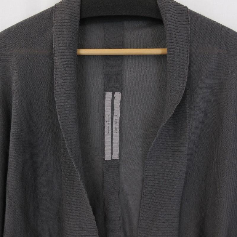 Rick Owens リックオウエンス カーディガン 18SS ドレープロング Rick Owens リックオウエンス カーディガン 18SS ドレープロング