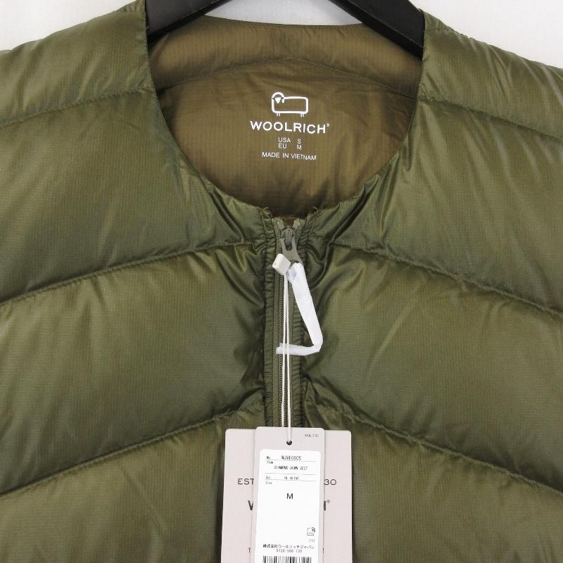 WOOLRICH 未使用 ウールリッチ ダイヤモンドダウンベスト WJVE0005 