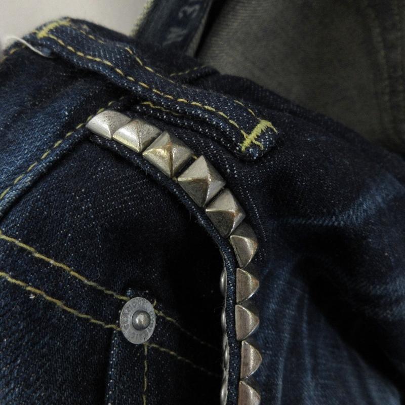 HYSTERIC GLAMOUR 0241AP12 HRLR加工 セルビッチ HYSTERIC GLAMOUR ヒステリックグラマー デニムパンツ 0241AP12