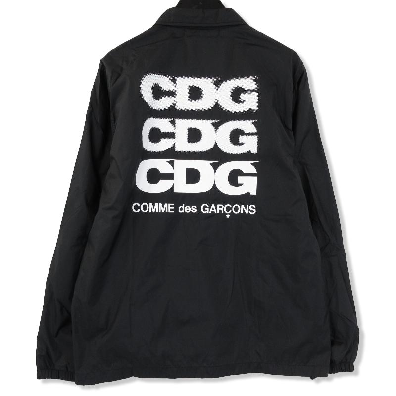 コムデギャルソン ナイロンジャケット コーチジャケット スナップボタン M COMME des GARCONS - 【早い者勝ち】コムデギャルソン コーチ