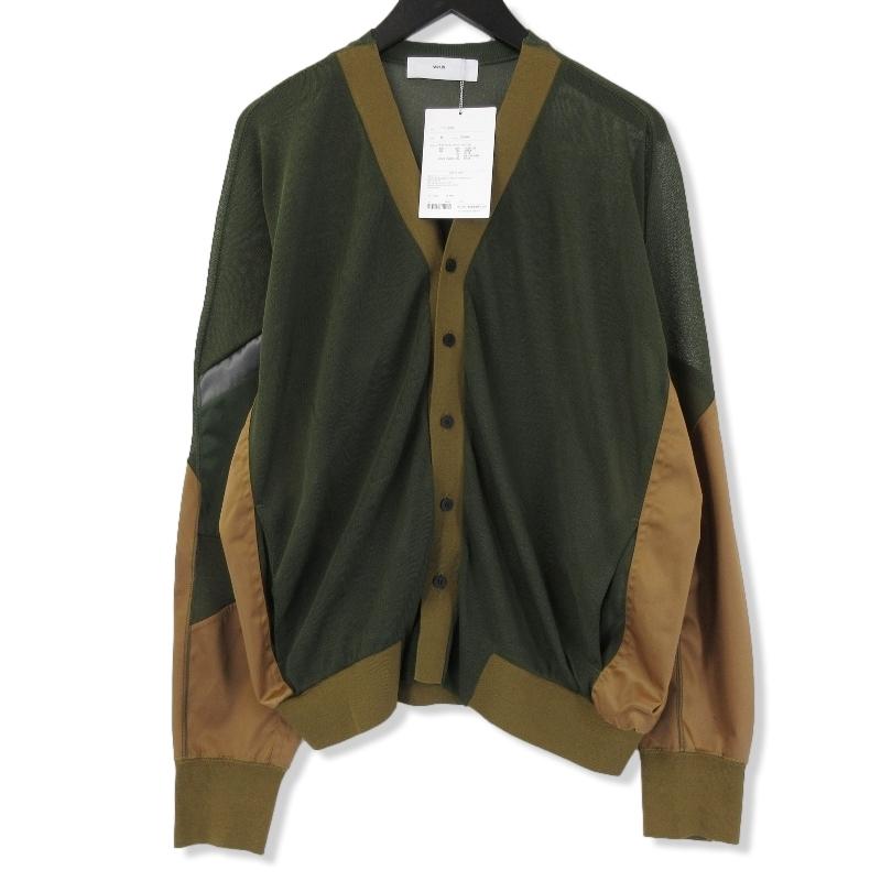 美品 TOGA VIRILIS トーガ ビリリース カーディガン HIGH TWIST JERSEY 