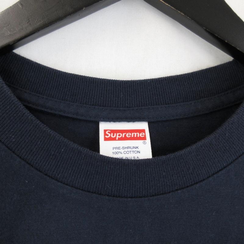 Supreme　バンダナ　ボックスロゴTシャツ　ネイビー Supreme 新品 シュプリーム SUPREME Bandana Box Logo Tee