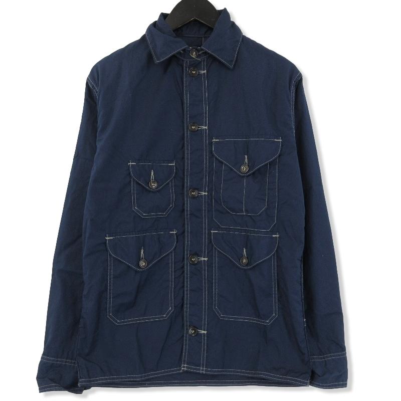 Post O'alls / クルーザージャケット Post O'alls Cruzer 8 Goat Skin Navy | kado〔カド オノミチ〕