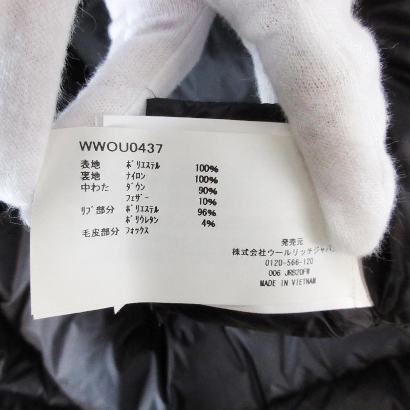 ウールリッチ新品未使用 WOOLRICH ウールリッチ ダウンコート HERITAGE CAPE CFWWOU2120