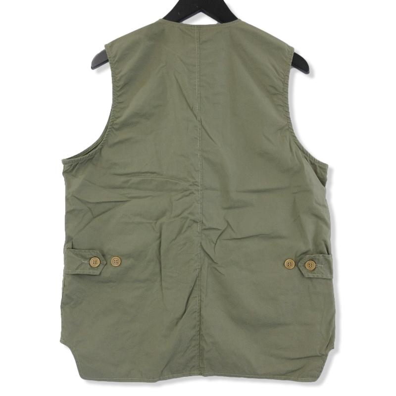 POST O'ALLS オリーブ ベスト ポストオーバーオールズ ロイヤル