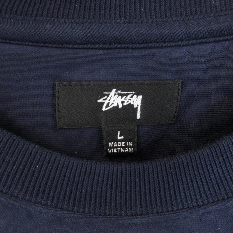 STUSSY ステューシー クルーネックスウェット OVERDYED STOCK STUSSY ステューシー クルーネックスウェット OVERDYED STOCK