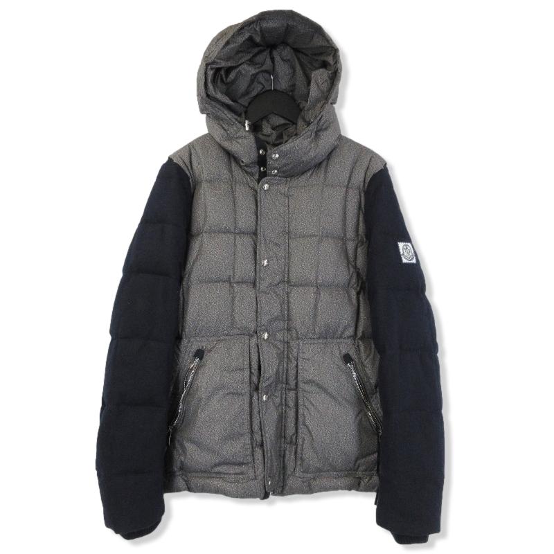 MONCLER GAMMEBLEU ウールダウン★美品 良品 MONCLER GAMME BLEU モンクレール ダウンジャケット