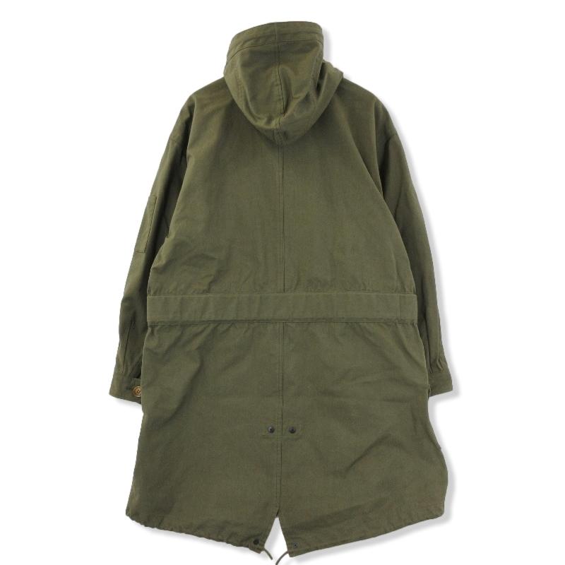 良品 Nigel Cabourn ナイジェルケーボン コールドウェザーパーカ COLD WEATHER PARKA ミリタリーコート オリーブ 50  71005843｜classic｜02