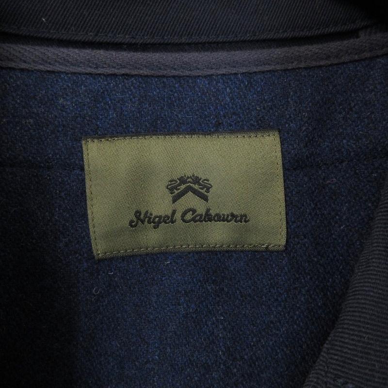 Nigel Cabourn ナイジェルケーボン トレンチコート 8010000002 WW1 TRENCH COAT ウールライナー ナイロン ネイビー 紺 48  71005845｜classic｜04