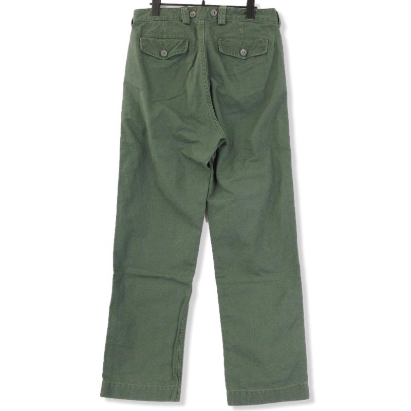 Nigel Cabourn LYBRO 2プリーツワークパンツ 32 カーキ Nigel Cabourn LYBRO 2プリーツワークパンツ 32 カーキ