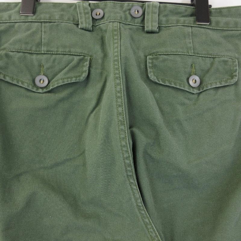 ナイジェルケーボン チノパン 32 オリーブ 軍パンのような風貌 》NEW BASIC CHINO PANT - LIGHT MOLESKIN