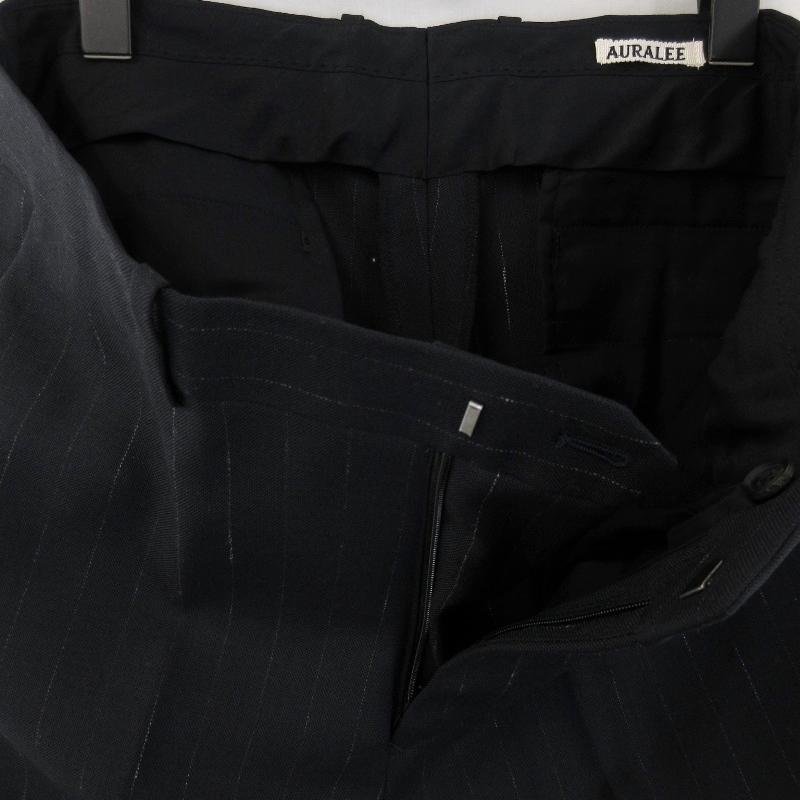 オーラリー　WOOL CUPRA LINEN CLOTH SLACKS 新品 AURALEE オーラリー 20SS WOOL CUPRA LINEN CLOTH SLACKS